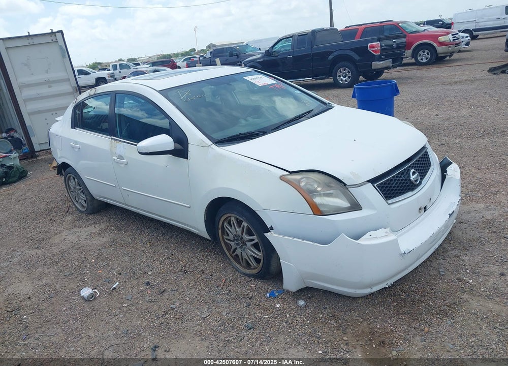 2008 NISSAN SENTRA SE-R VIN: 3N1BB61E18L644690