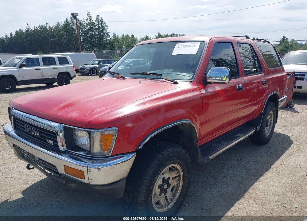1990 TOYOTA 4RUNNER VN39 SR5 VIN: JT3VN39W9L0043874