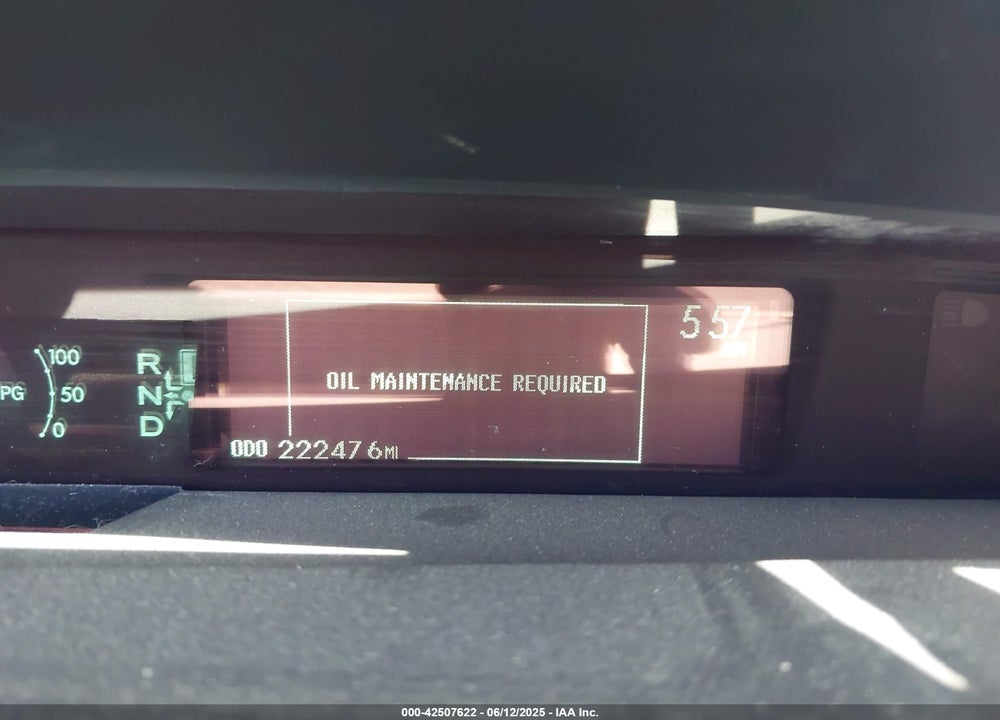 2011 TOYOTA PRIUS VIN: JTDKN3DUXB5366045