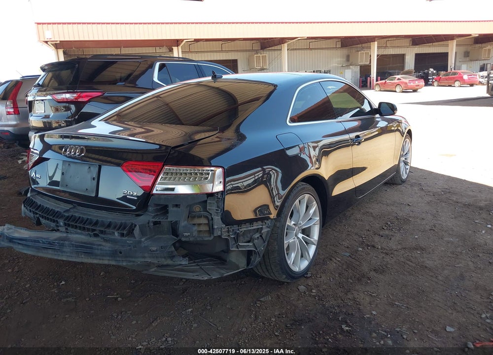 2013 AUDI A5 VIN: WAUCFAFR6DA038224