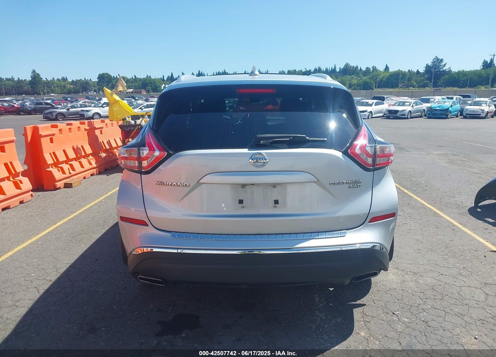 2017 NISSAN MURANO VIN: 5N1AZ2MH2HN148330