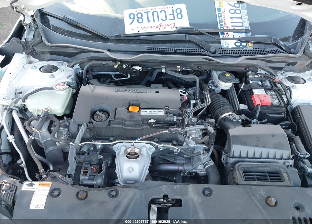2018 HONDA CIVIC EX VIN: 19XFC2F76JE206921