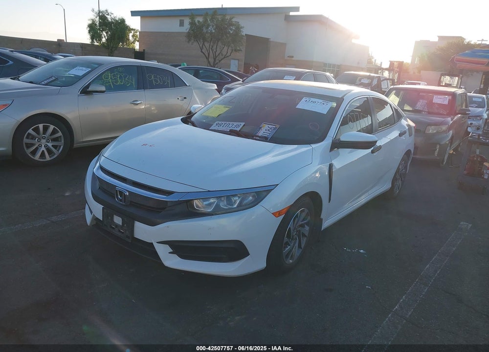 2018 HONDA CIVIC EX VIN: 19XFC2F76JE206921