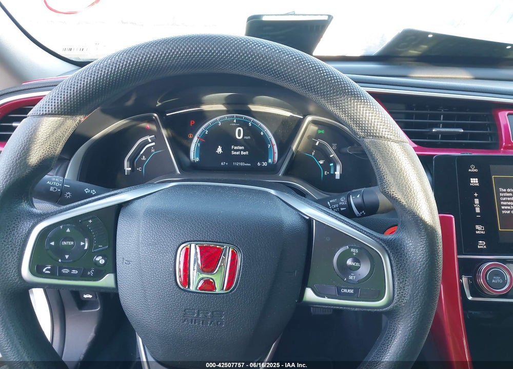 2018 HONDA CIVIC EX VIN: 19XFC2F76JE206921