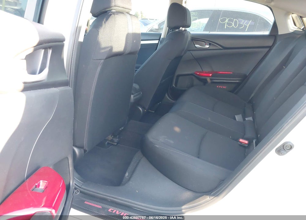 2018 HONDA CIVIC EX VIN: 19XFC2F76JE206921