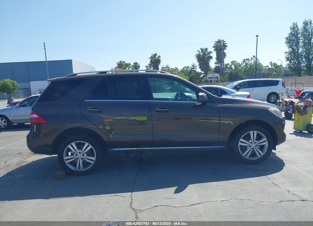 2012 MERCEDES-BENZ ML 350 BLUETEC VIN: 4JGDA2EB0CA082259