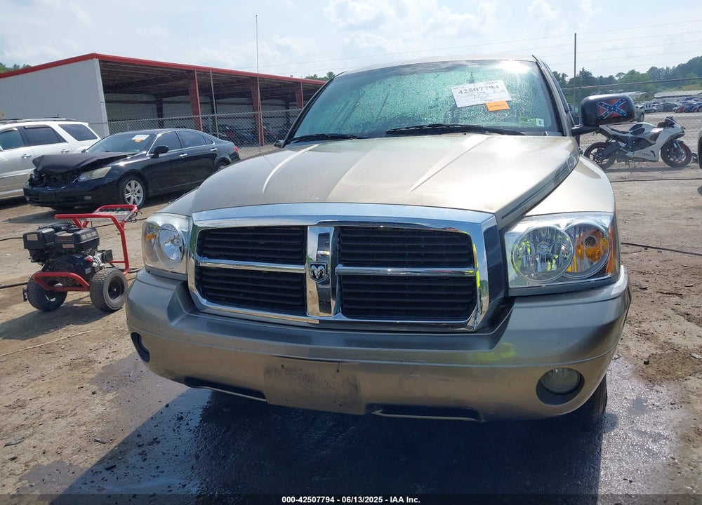 2007 DODGE DAKOTA SLT VIN: 1D7HW42P67S138343