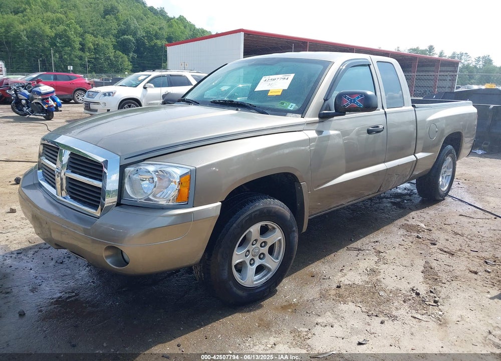 2007 DODGE DAKOTA SLT VIN: 1D7HW42P67S138343