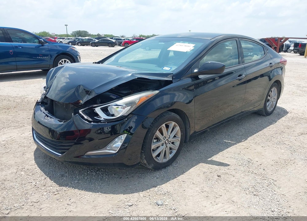 2015 HYUNDAI ELANTRA VIN: KMHDH4AE6FU389428