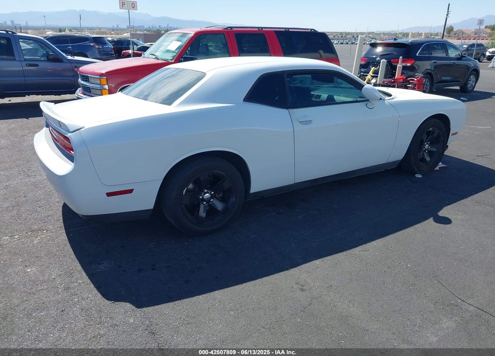 2013 DODGE CHALLENGER VIN: 2C3CDYAG9DH641312