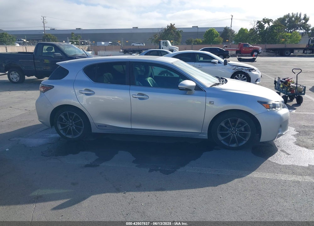 2013 LEXUS CT 200H VIN: JTHKD5BH4D2166298