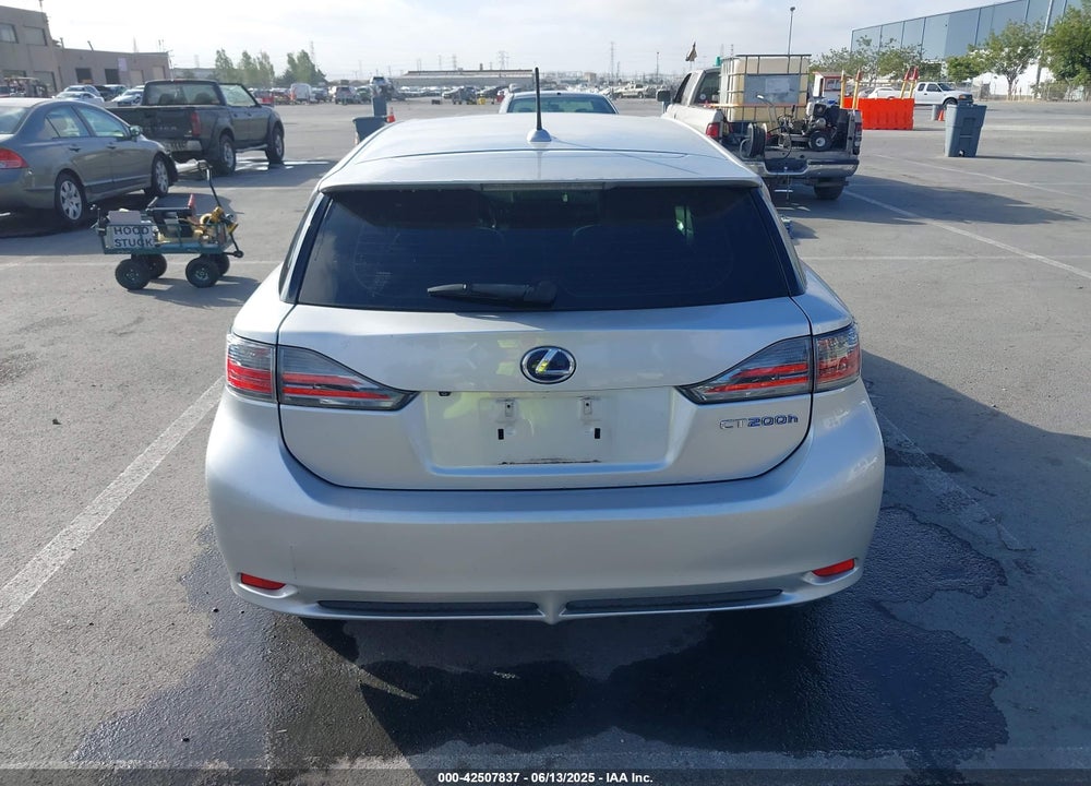 2013 LEXUS CT 200H VIN: JTHKD5BH4D2166298