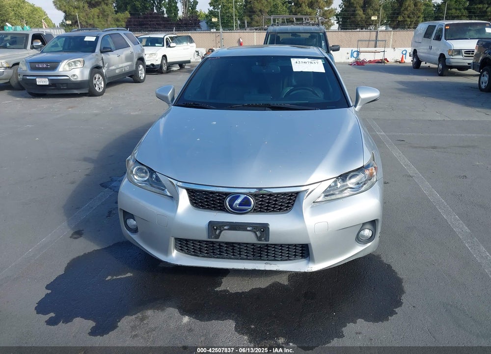 2013 LEXUS CT 200H VIN: JTHKD5BH4D2166298