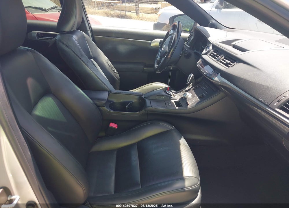2013 LEXUS CT 200H VIN: JTHKD5BH4D2166298