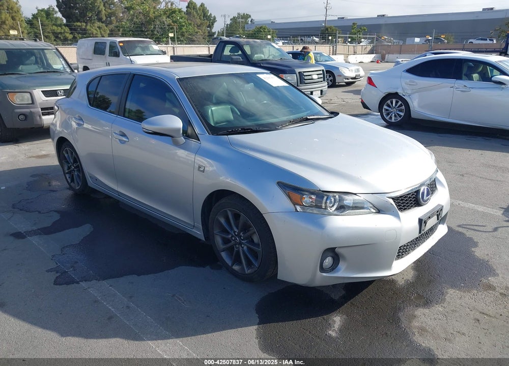 2013 LEXUS CT 200H VIN: JTHKD5BH4D2166298