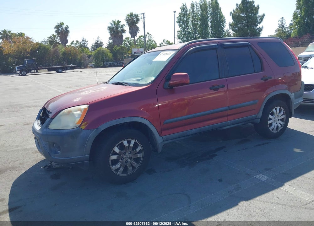 2005 HONDA CR-V EX VIN: JHLRD78885C033366