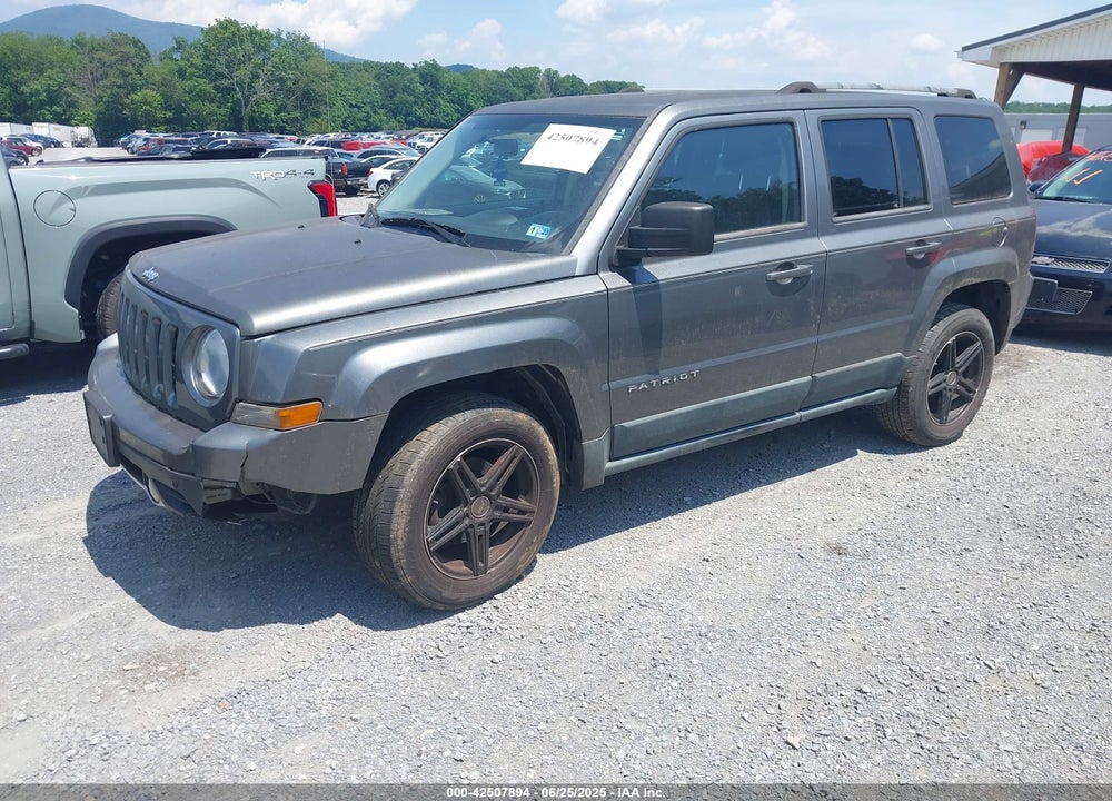 2011 JEEP PATRIOT VIN: 1J4NF4GB1BD244989