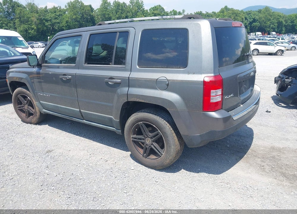 2011 JEEP PATRIOT VIN: 1J4NF4GB1BD244989
