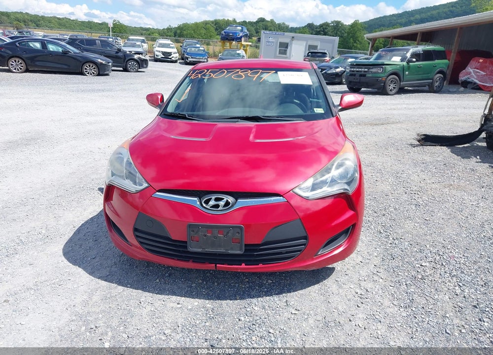 2013 HYUNDAI VELOSTER VIN: KMHTC6AD0DU095078