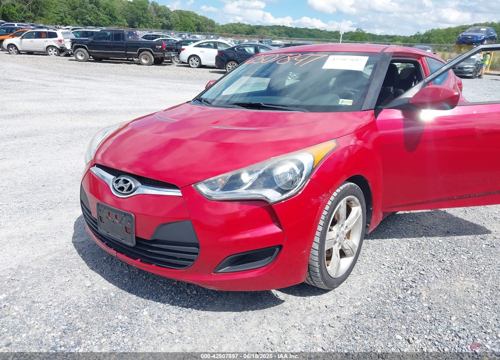 2013 HYUNDAI VELOSTER VIN: KMHTC6AD0DU095078