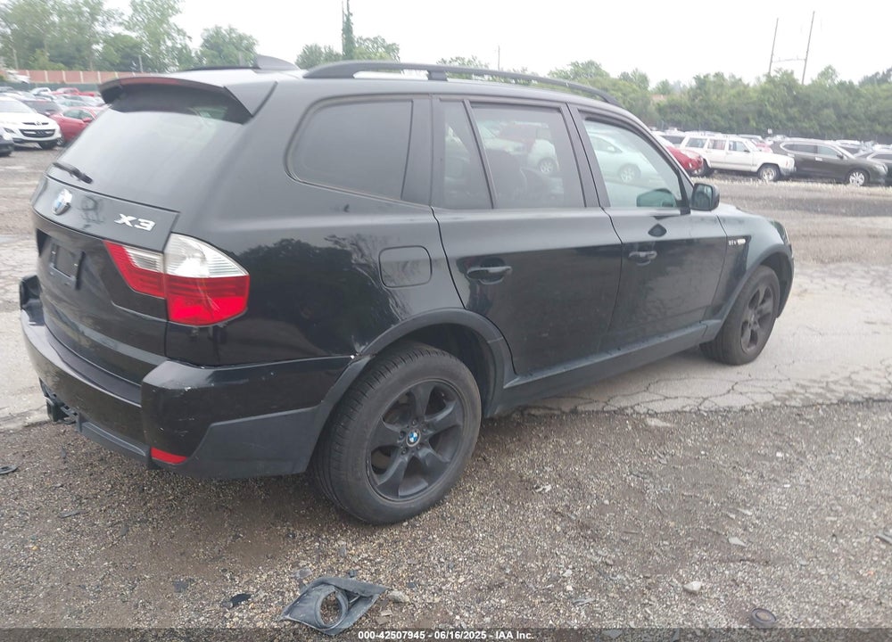 2007 BMW X3 3.0SI VIN: WBXPC934X7WJ00352