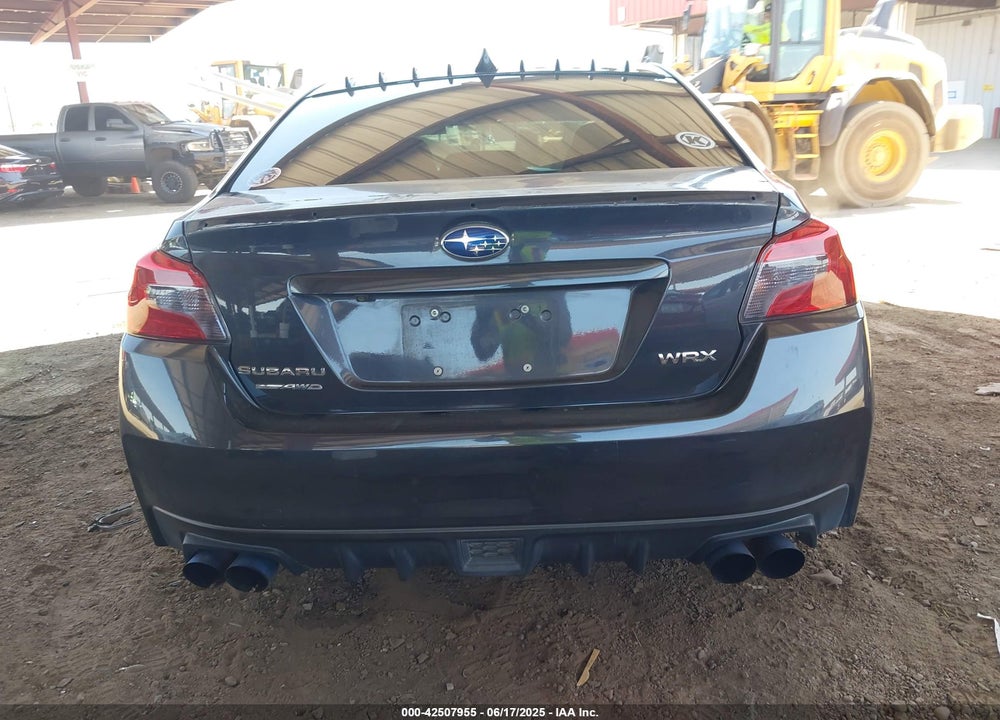 2016 SUBARU WRX VIN: JF1VA1J65G9809145