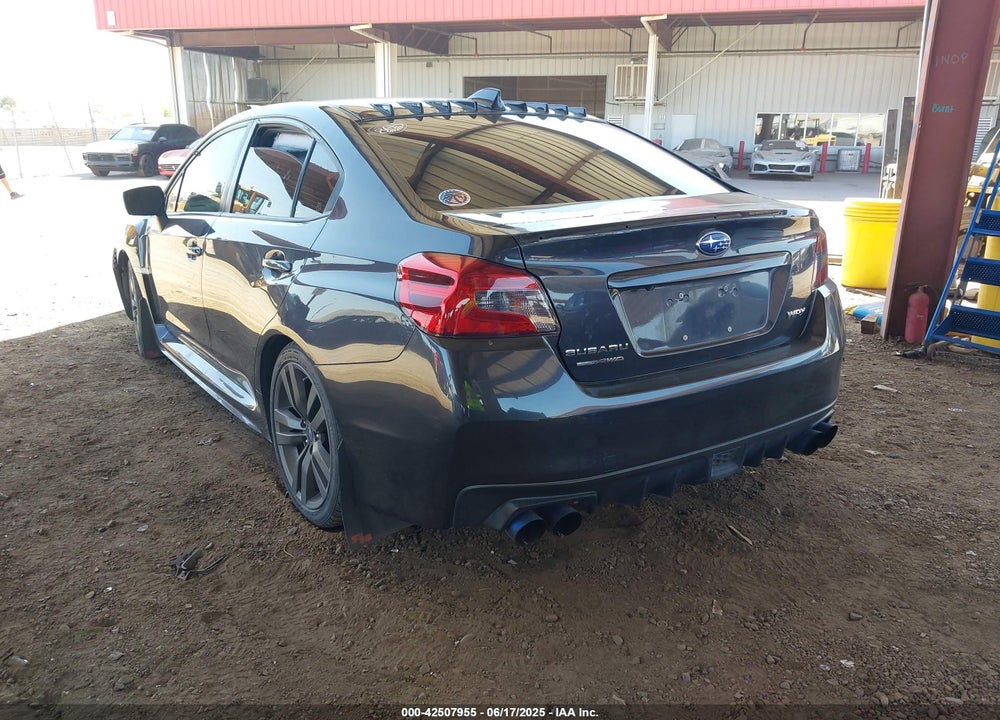 2016 SUBARU WRX VIN: JF1VA1J65G9809145