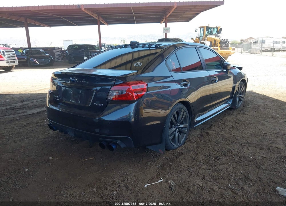2016 SUBARU WRX VIN: JF1VA1J65G9809145