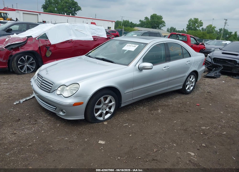 2007 MERCEDES-BENZ C 280 LUXURY VIN: WDBRF54H07A943477