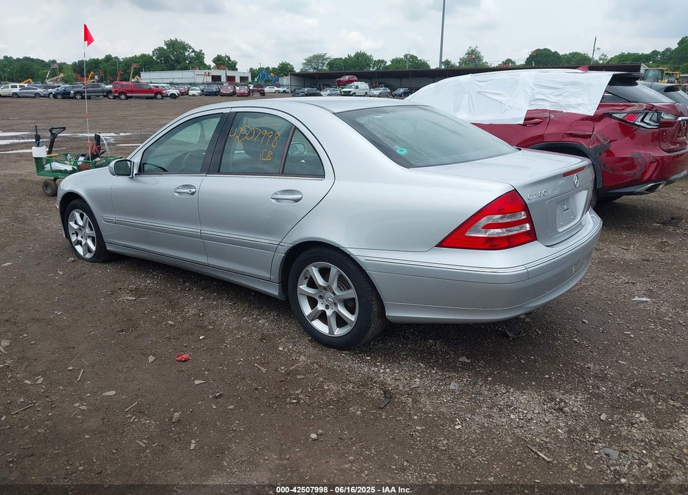 2007 MERCEDES-BENZ C 280 LUXURY VIN: WDBRF54H07A943477