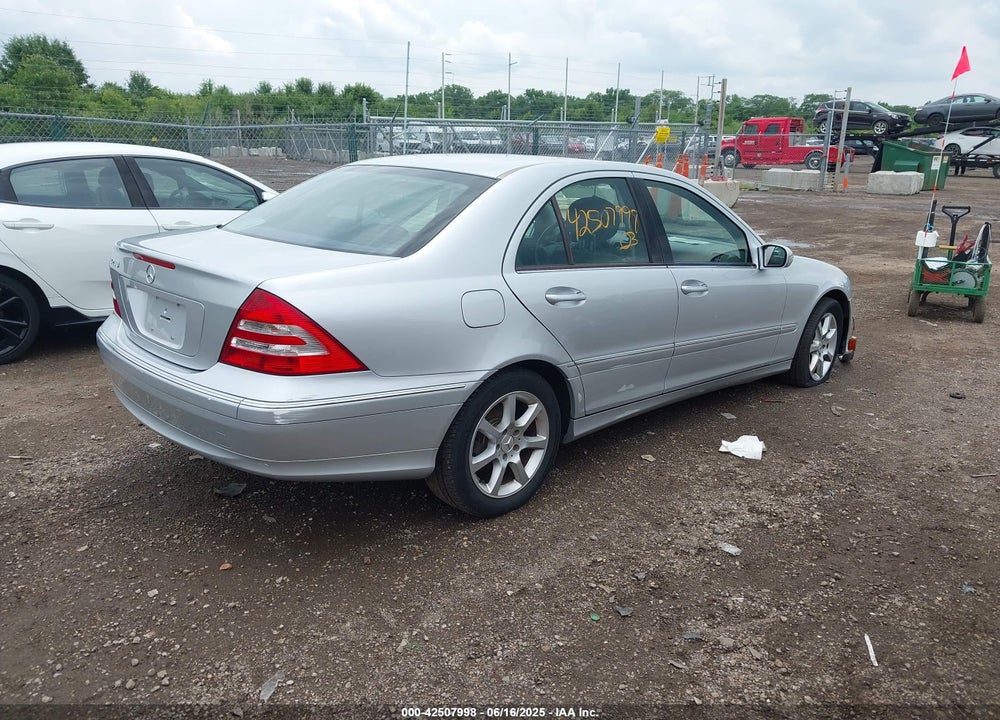 2007 MERCEDES-BENZ C 280 LUXURY VIN: WDBRF54H07A943477