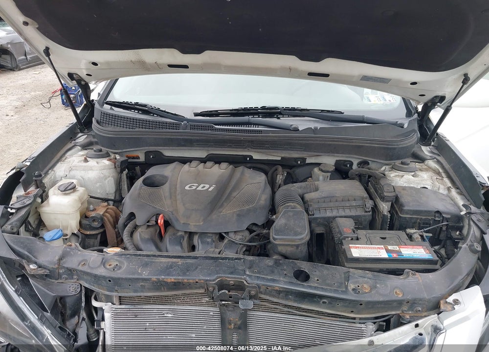 2014 HYUNDAI SONATA GLS VIN: 5NPEB4AC0EH858062
