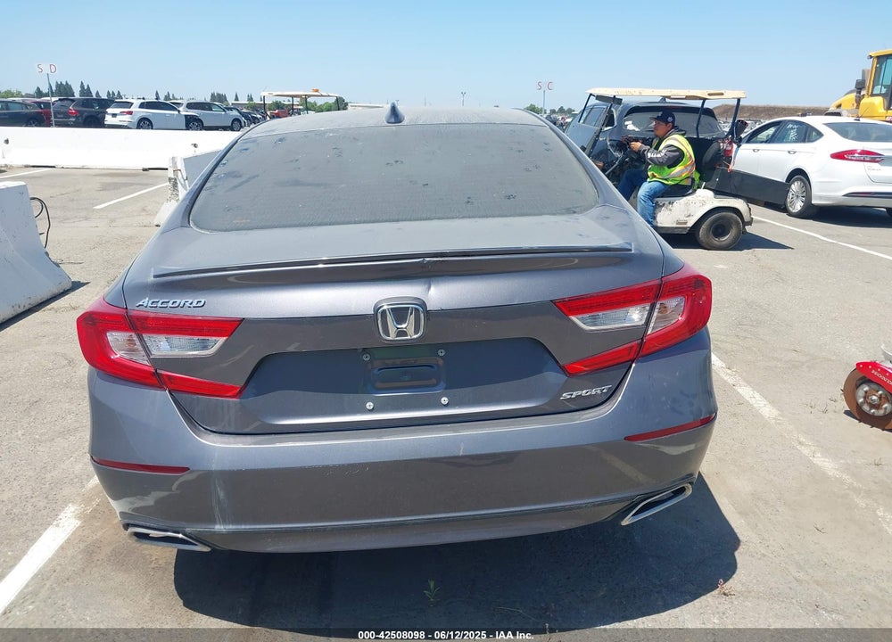 2019 HONDA ACCORD VIN: 1HGCV1F38KA063870