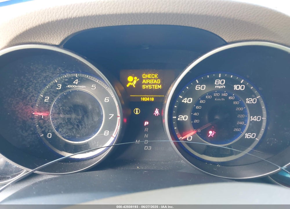 2008 ACURA MDX TECHNOLOGY PACKAGE VIN: 2HNYD28318H521814
