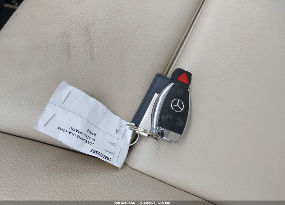 2018 MERCEDES-BENZ GLA 250 VIN: WDCTG4GB1JJ370578