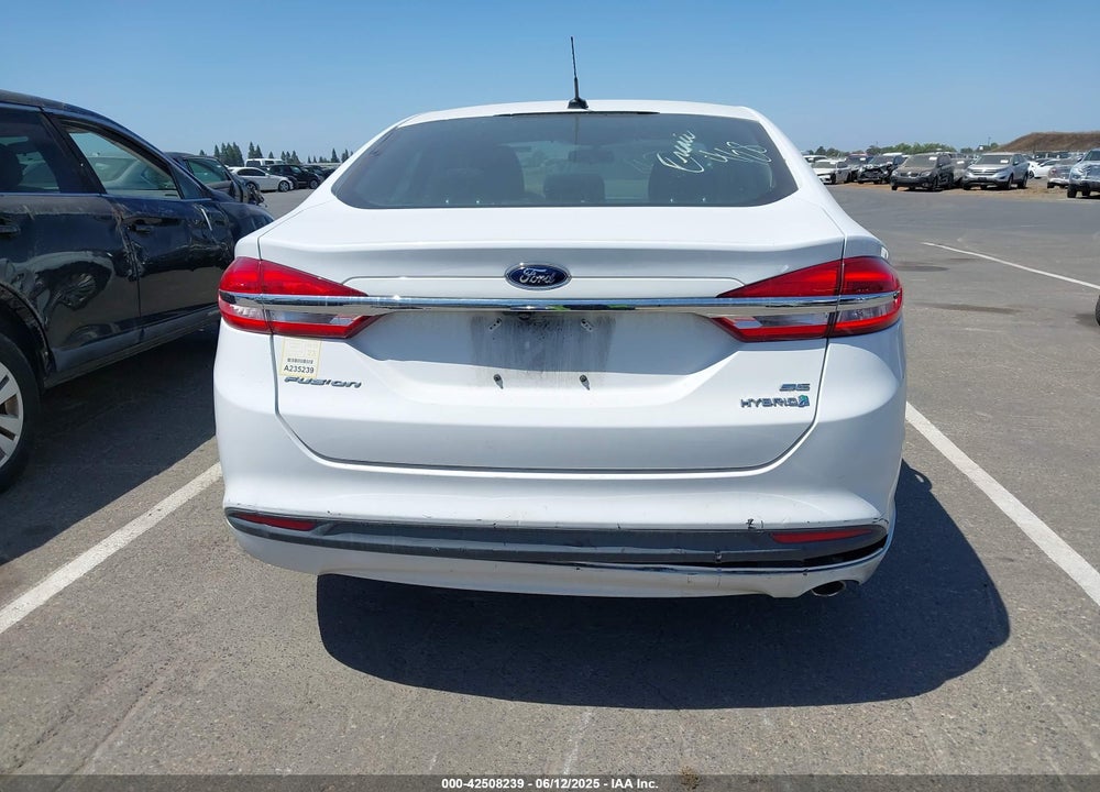 2018 FORD FUSION HYBRID SE VIN: 3FA6P0LU1JR225930