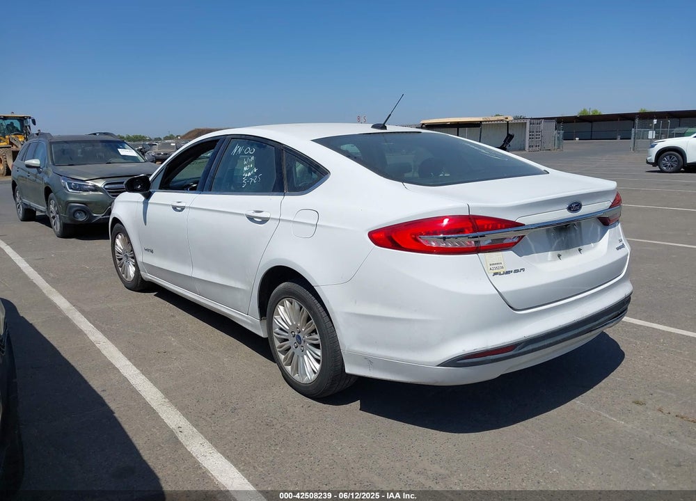 2018 FORD FUSION HYBRID SE VIN: 3FA6P0LU1JR225930