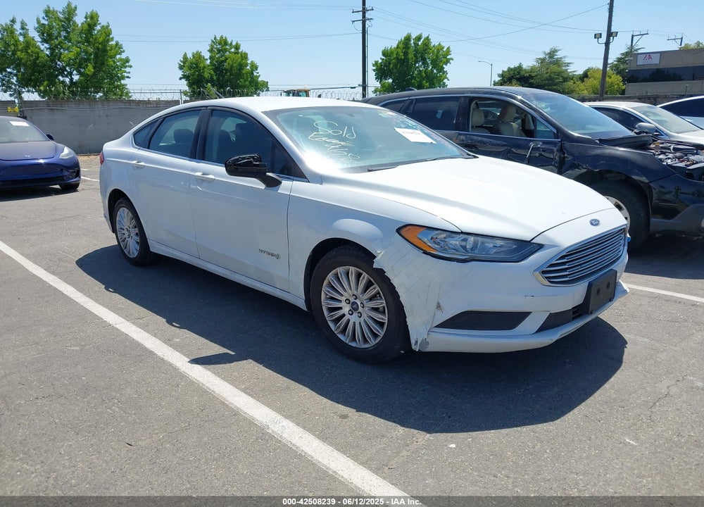 2018 FORD FUSION HYBRID SE VIN: 3FA6P0LU1JR225930