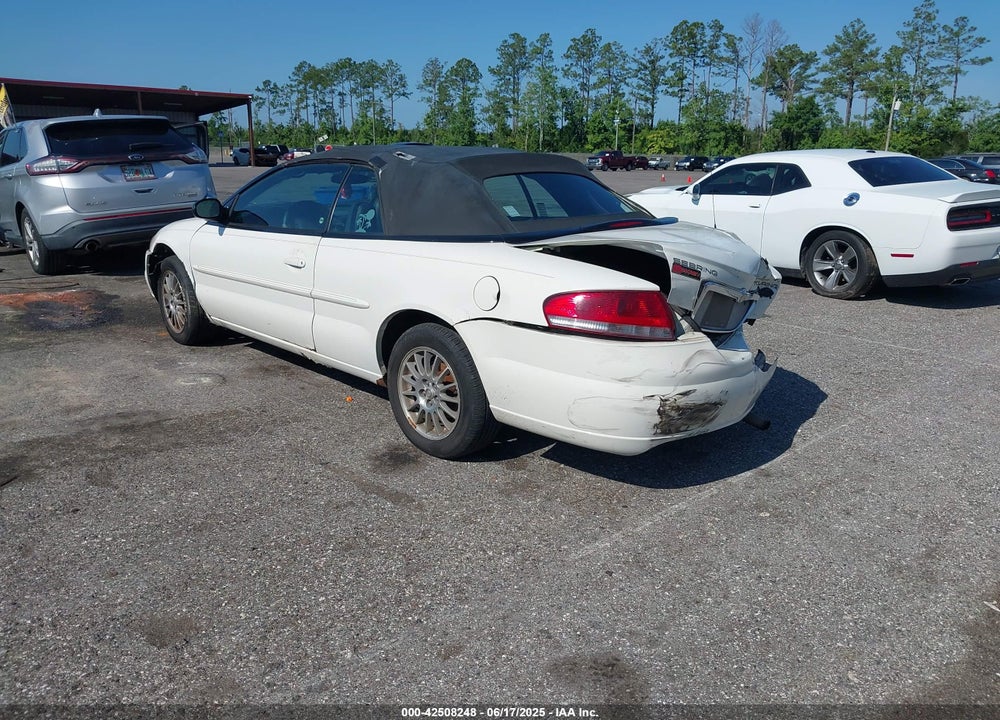 2004 CHRYSLER SEBRING LXI VIN: 1C3EL55RX4N235391