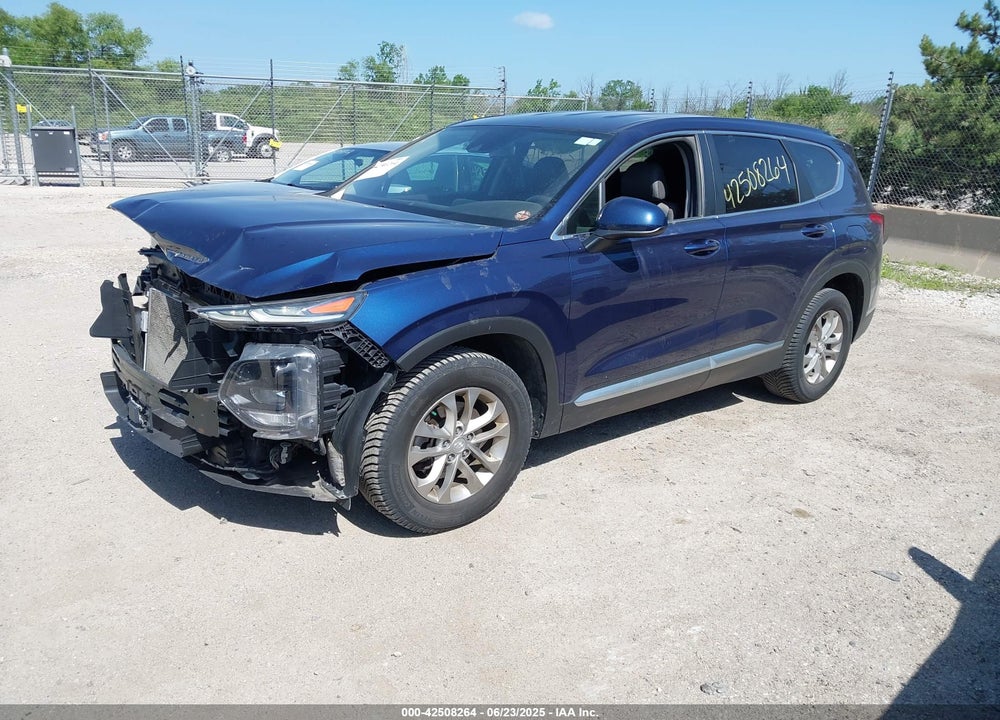 2019 HYUNDAI SANTA FE SE VIN: 5NMS2CAD6KH029799