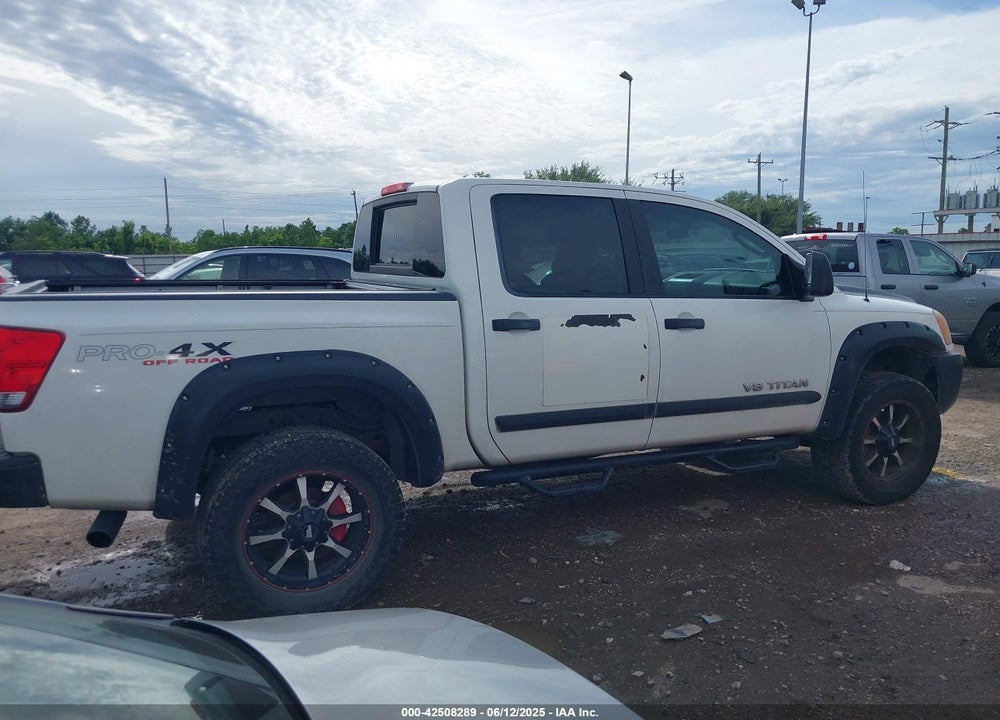 2010 NISSAN TITAN PRO-4X VIN: 1N6BA0EC1AN307249