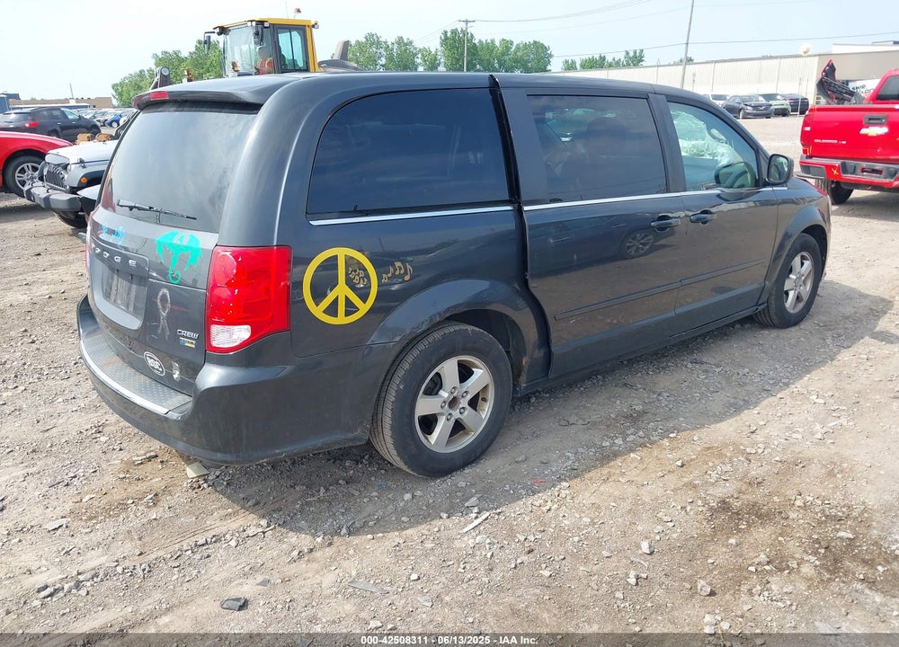 2012 DODGE GRAND CARAVAN CREW VIN: 2C4RDGDG2CR113017