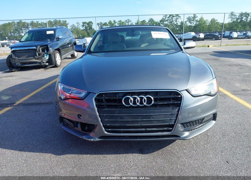2013 AUDI A5 2.0T PREMIUM VIN: WAULFAFH5DN009944
