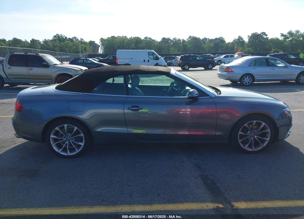 2013 AUDI A5 2.0T PREMIUM VIN: WAULFAFH5DN009944