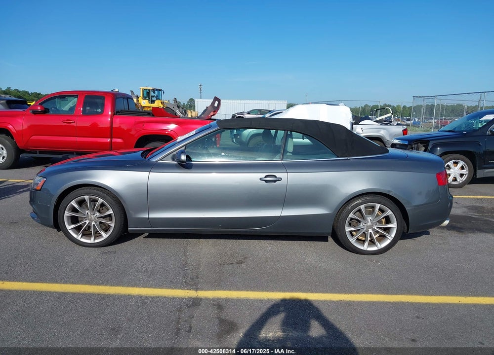 2013 AUDI A5 2.0T PREMIUM VIN: WAULFAFH5DN009944