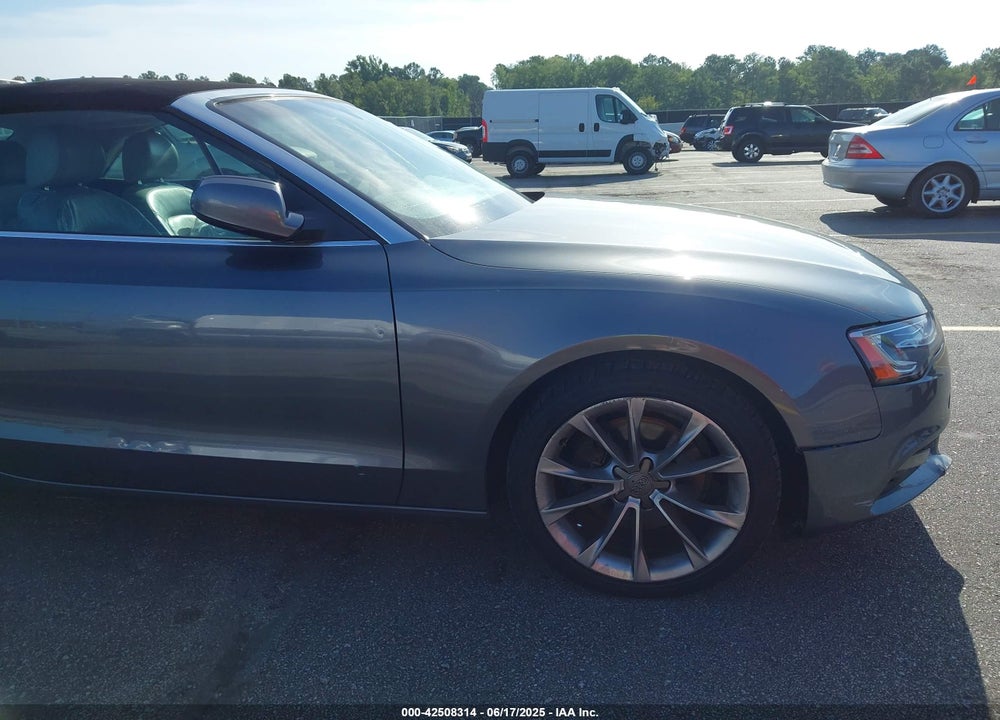 2013 AUDI A5 2.0T PREMIUM VIN: WAULFAFH5DN009944
