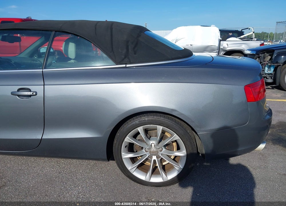 2013 AUDI A5 2.0T PREMIUM VIN: WAULFAFH5DN009944
