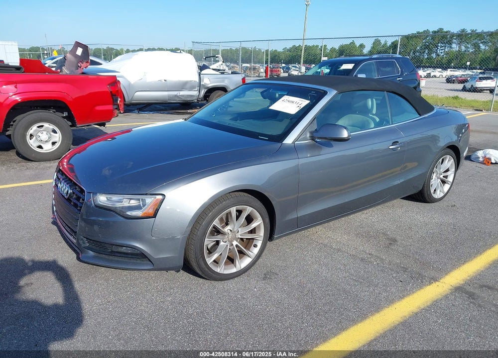 2013 AUDI A5 2.0T PREMIUM VIN: WAULFAFH5DN009944