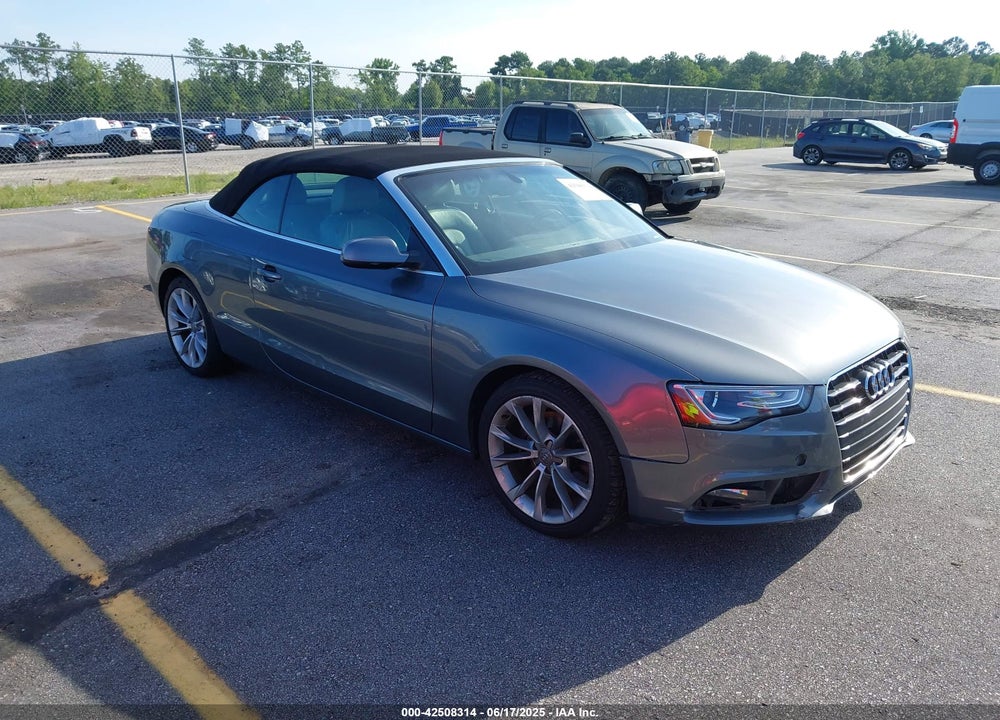 2013 AUDI A5 2.0T PREMIUM VIN: WAULFAFH5DN009944
