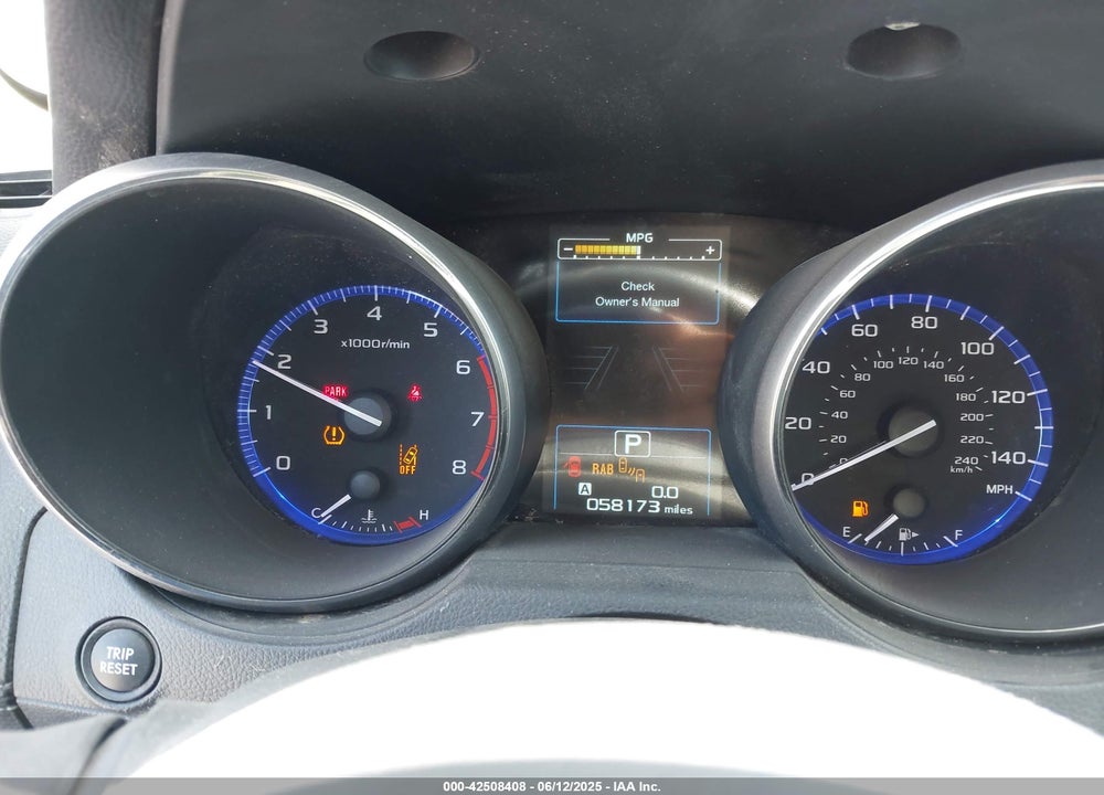 2019 SUBARU OUTBACK VIN: 4S4BSATC8K3245981